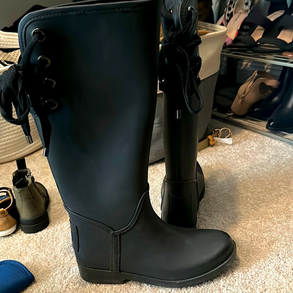 Coach rain boots